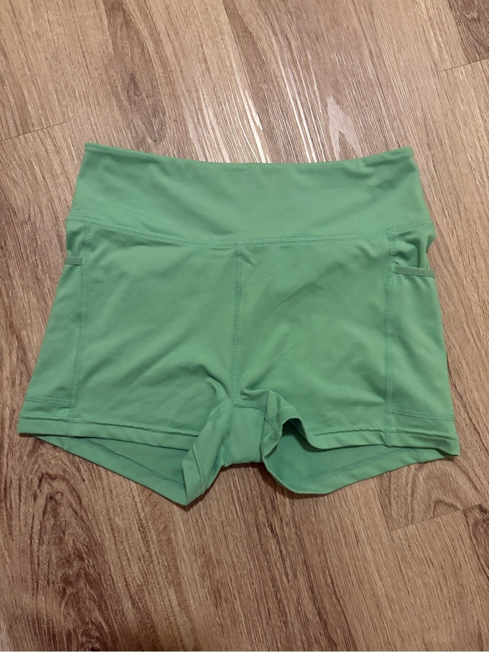 FP Movement by Free People Green Biker Short